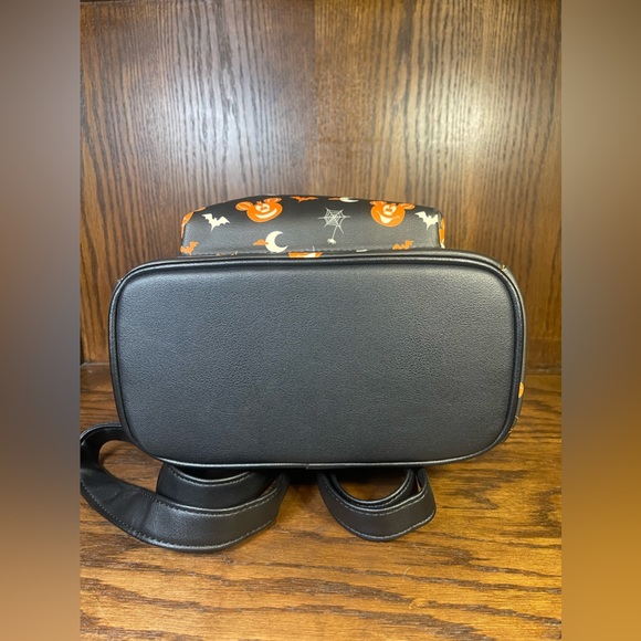 LOUNGEFLY DISNEY MICKEY MOUSE PUMPKIN MINI BACKPACK - Picture 7 of 7